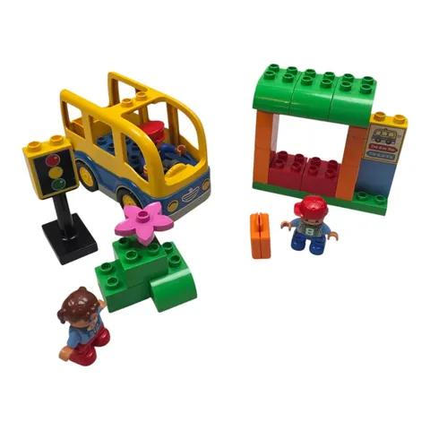 25 of 26 Bricks from Lego Duplo School 10528 Bus No box/manual