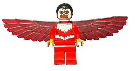 LEGO Marvel Minifigure Falcon - Red (sh0099) from 76018-1 "Hulk Lab Smash"