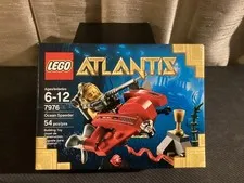 Lego Atlantis Ocean Speeder 7976 Scuba Jet Harpoon Jewels 2011