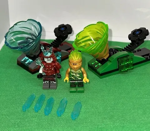 LEGO Ninjago Lloyd Minifigure and Slam set (Spinjitzu Slam) Etc