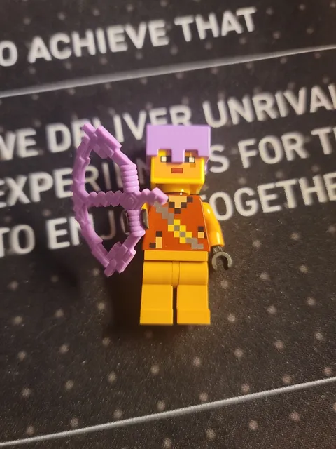 Lego Minifigure Dragon Archer min138 Minecraft w/ Bow & Arrow, NEW