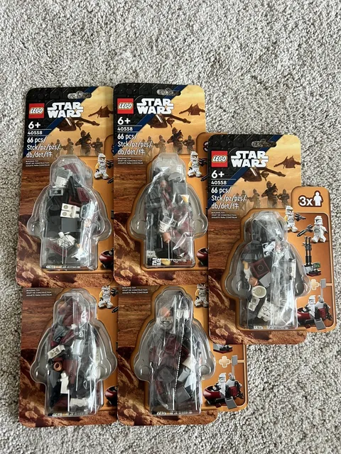 x5 LEGO Star Wars: Clone Trooper Command Station (40558) Sealed - FREE SHIPPING