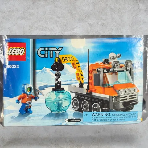 Lego 60033: Arctic Ice Crawler - 100% Complete with Manual