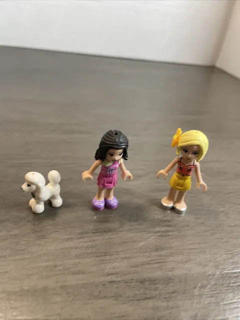 LEGO Minifigure frnd357 EMMA DARK PINK TOP  MINI DOLL And More 3 Figures 