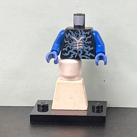 LEGO Minifigure airjitzu Jay Mint condition no cracks no dents