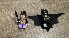 LEGO Superheroes BATMAN Penguin MINIFIGURES large cape great condition 