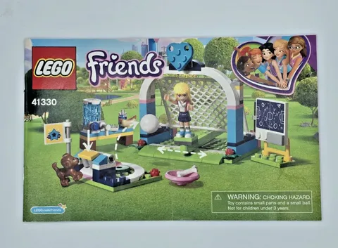 Lego Friends 41330 Stephanie’s Soccer Practice Instruction Manual Only 2018