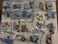 LEGO Lot 20 Promotional Mini Builds Instructions Mixed Sets X-Wing As Is