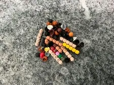 mixed LEGO hair and head lot