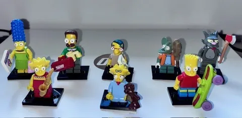 The Simpsons Lego Series 1 minifigures Pick Your Own Figure Homer Bart Krusty