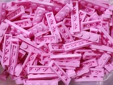 Lego 3710 Bright Pink Qty 208 NEW Plate 1 x 4