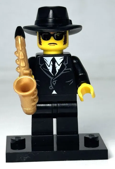 LEGO COL174 Saxophone Player (Minifigure, COL11-12, CMF Series 11, 2013, 71002)