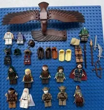 LEGO The Lord of the Rings & The Hobbit Lot With Accessories/Extra Pieces Used
