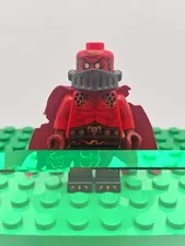 LEGO Minifigure - General Magmar (nex051) ~ Missing Hair