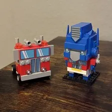 LEGO Brickheadz Transformers Optimus Prime Robot & Vehicle NEW SEALED (40803
