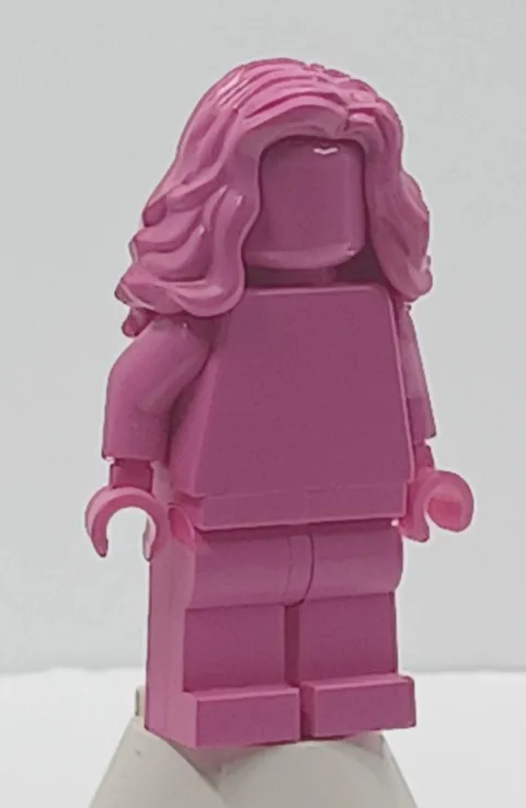 Lego Everyone is Awesome Pink Female Monochrome Minifigure