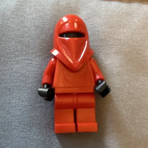 LEGO Star Wars Imperial Royal Guard Minifigure Red w/ Helmet, Plastic