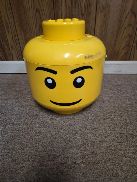 Lego Head Storage Case Container 2012