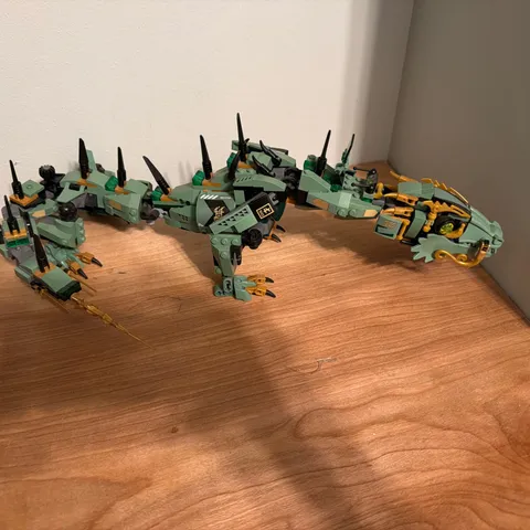 LEGO Ninjago: Green Ninja Mech Dragon (70612) - no minifigures, complete