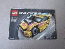 Lego Racers Instructions Instruction 8666 Tuner X