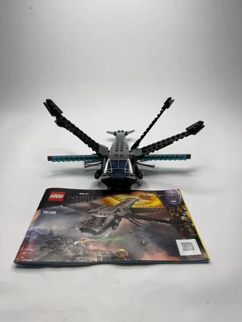 LEGO Marvel Infinity Saga 76186 Black Panther Dragon Flyer Build Only No Minifig