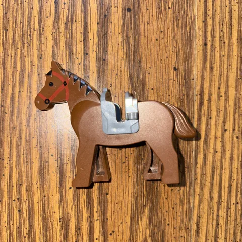 Vintage Lego Horse With Movable Head