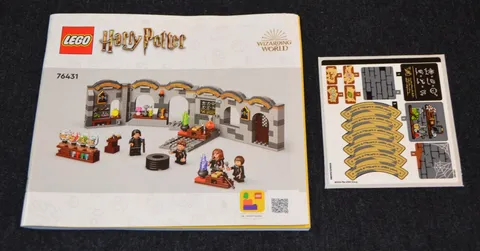 76431 INSTRUCTION BOOKLET & ORIGINAL STICKERS ONLY # 76431 ~ Lego Harry Potter