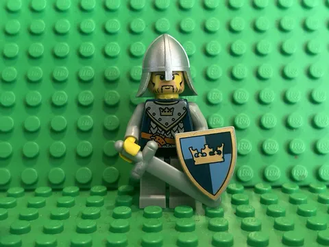 LEGO Castle Crown Knight Foot Soldier With Shield And Sword
