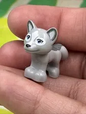 Lego Friends Animal Light Bluish Gray Fox Figure 19532pb03