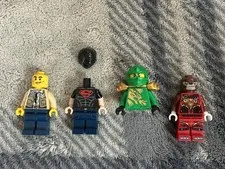 All 4 LEGO Target Exclusive 2014 Minifigure Gift Set Lloyd DX Missing Pieces