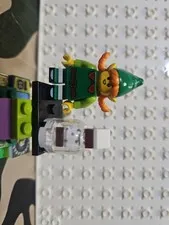 LEGO Holiday Elf With Stand And Snowglobe. Mini Series 23 