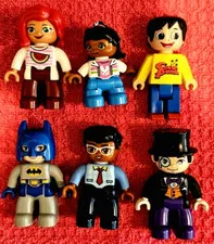 Lego Duplo Figures Batman Joker Family 6 Random 2.75 tall