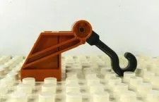 Lego Duplo Item Tow Hook (wide) brown/black