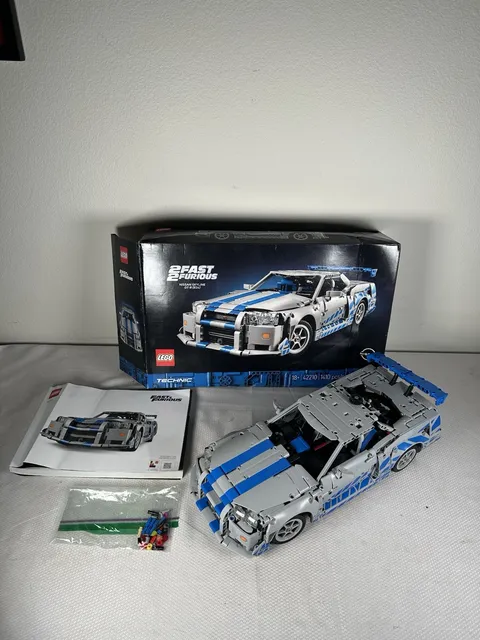 LEGO Technic 42210 Nissan Skyline GT-R R34 Fast & Furious Complete Built Set
