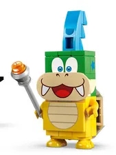 Lego Larry 71427 4 Yellow 1 x 1 Bricks Super Mario Minifigure Koopa w/ Wand