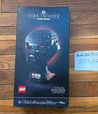 LEGO Star Wars Dark Trooper Helmet 75343 Complete Set 693 pcs 18+