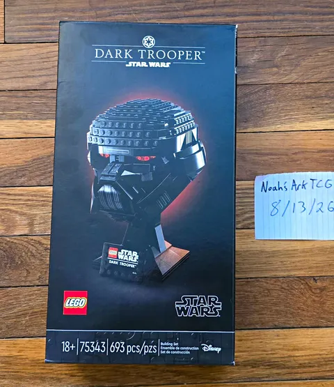 LEGO Star Wars Dark Trooper Helmet 75343 Complete Set 693 pcs 18+
