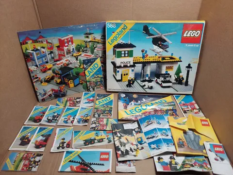 Vintage Lego Legoland Instructions, Catalogs & Empty Box **NO LEGOS**NO LEGOS**