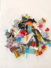 LEGO mixed Minifigures accessories, mini figure parts and other 50+ Pcs
