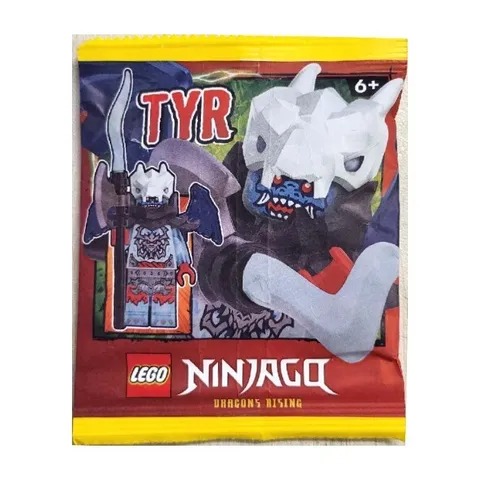 LEGO Ninjago Tyr with Weapon Paper Bag L0002198 (SEALED)