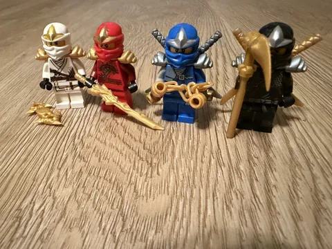 lego ninjago zx suit lot of 4 READ