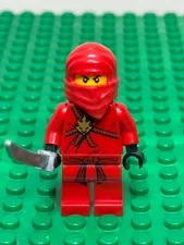 LEGO NINJAGO Kai Minifigure njo0007 2011 Golden Weapons w/ Sword