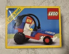 LEGO vintage race legoland 6502 Turbo Racer new sealed