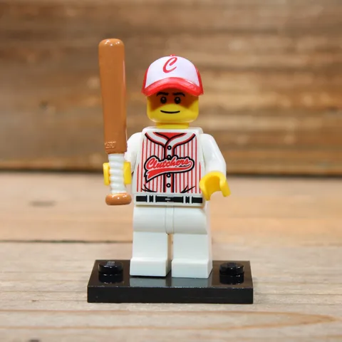 LEGO Baseball Player Bat Clutchers Series 3 Collectible Minifigure col047