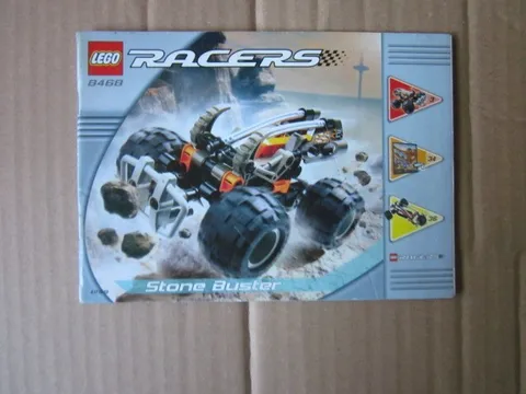 Lego Racers Building Instructions Instruction 8468 Stone Buster