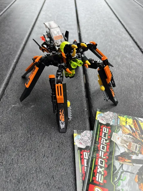 LEGO Exo-Force: Battle Arachnoid (#8112) - Complete With Instructions