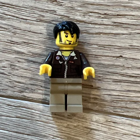 LEGO Jake Raines Minifigure Pharaoh's Quest pha012 7326 CMF Lot Rare Retired HTF