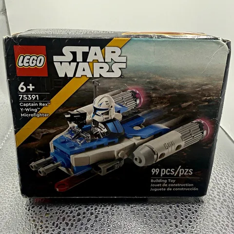 LEGO Star Wars 75391 Captain Rex Y-Wing Microfighter Complete Set 99 pcs