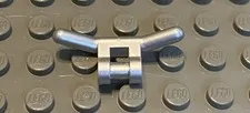 LEGO Metallic Silver Handlebars