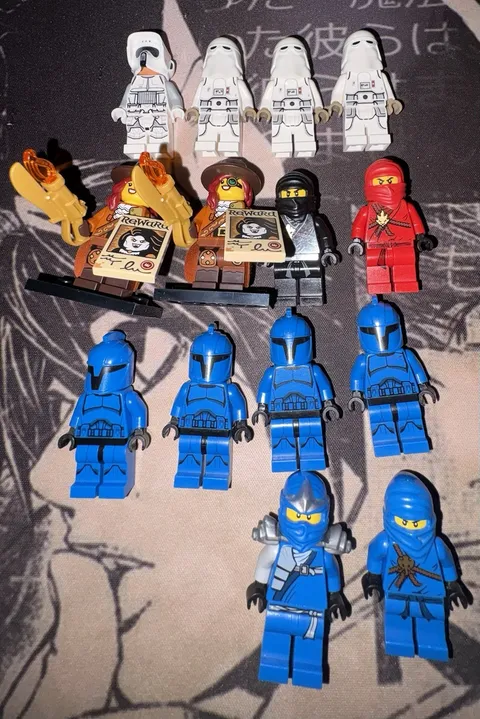 Lot of LEGO Minifigures Star Wars, Ninjago, Series 29 *see description*